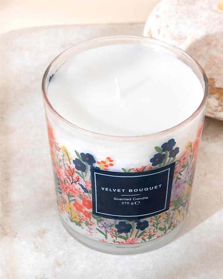 Scented Candle 270 g Dark Blue