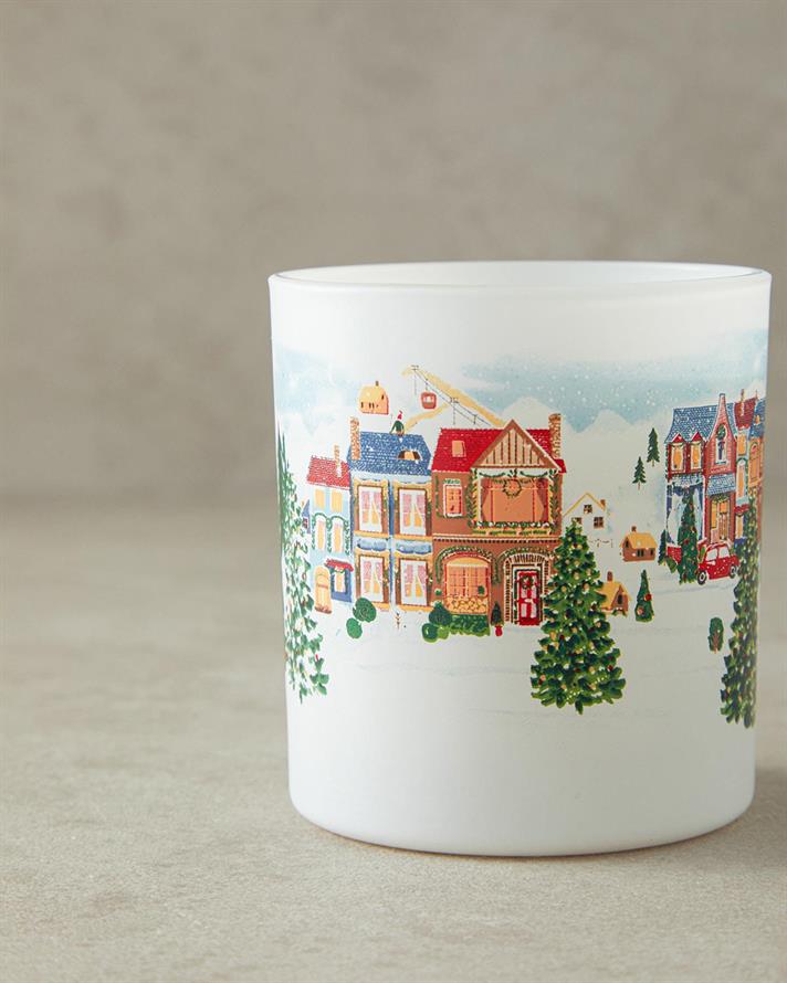 Lumânare parfumată, Winter Sparkle, 200 gr, multicolor