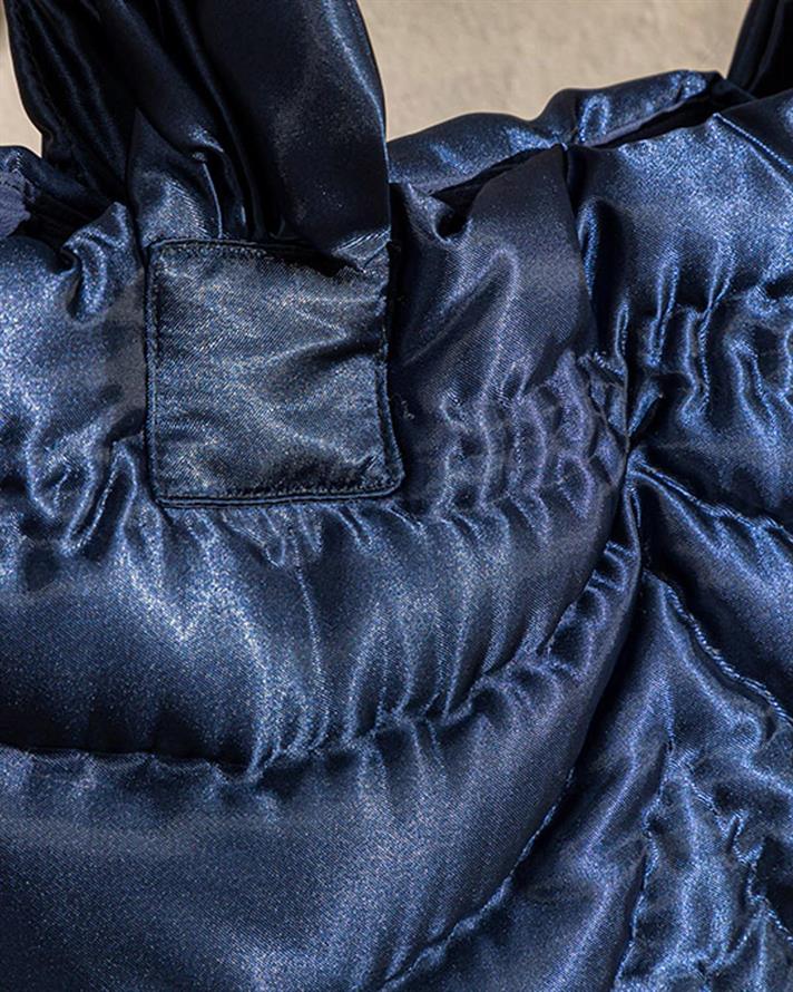 Lună Poliester Femeie Geantă 40x40 cm Bleumarin