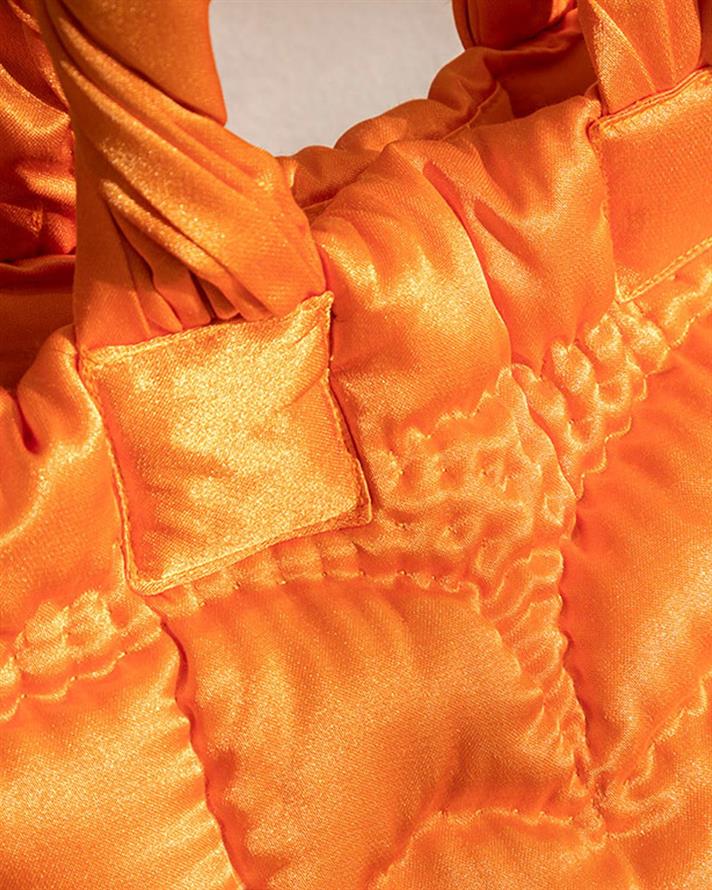 Lună Poliester Femeie Geantă 40x40 cm Portocaliu