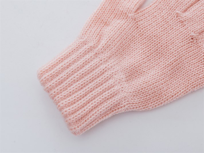 Moon Knitwear Child Gloves Standart Pink