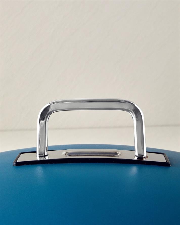 Aluminum Flat Salt And Pepper Shak 28 cm Blue