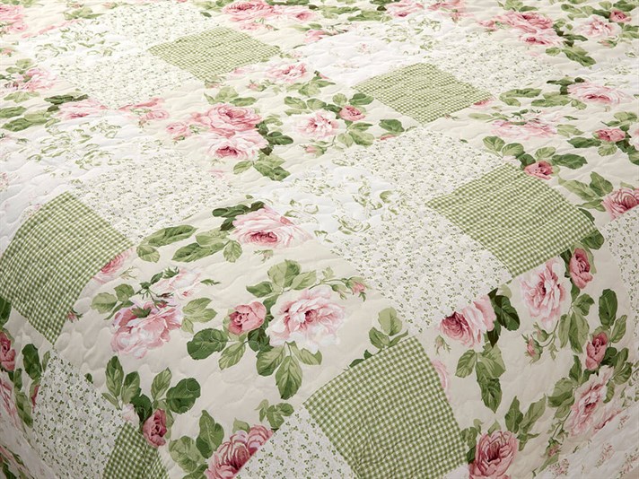 Luna Imprimat Double Set Cuverturi Pat 240x260 cm Roz
