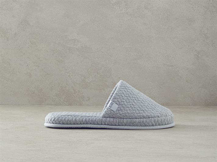 Papuci de casa, unisex, Luxury, poliester viscoza, masura 40-44, gri