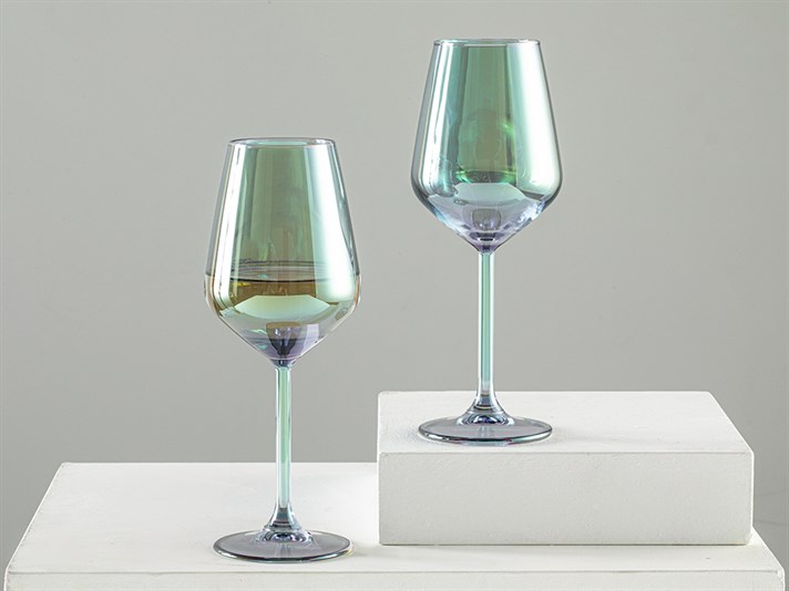 Lydia Glass 2 Set Glass 350 ml Green