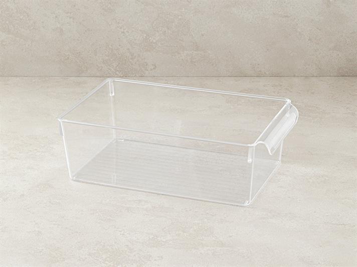 Organizator bucătărie, Lyon, plastic, 32.5x20x10 cm, transparent