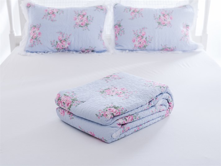 Lyra  Country Double Person  SET CUVERTURĂ DE PA 240x260 cm Albastru.