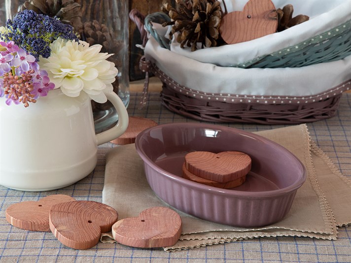 Madle Silicone Oval shaped Oven Cover 20x8x3 cm Purple