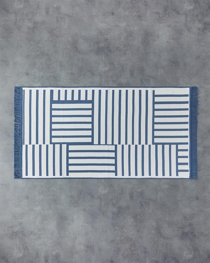 Madras Carpetă 120x180 cm Bleumarin
