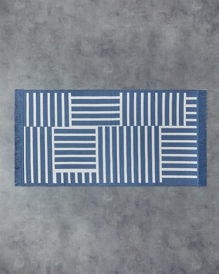 Madras Carpetă 120x180 cm Bleumarin