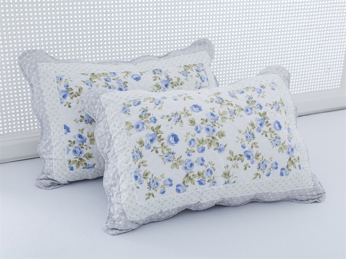 Maggy  Microfibră Pentru o persoana  SET CUVERTURĂ DE PAT 160x240 cm Albastru