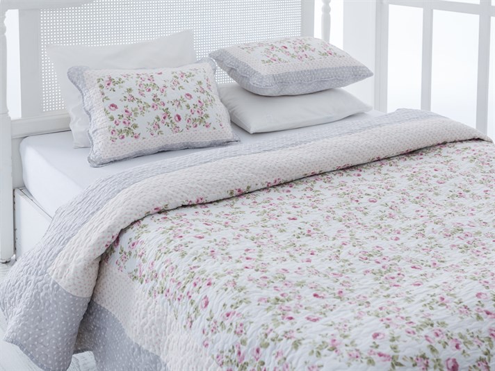 Maggy  Microfibră Persoană dublă  SET CUVERTURĂ DE PAT 240x260 cm Roz