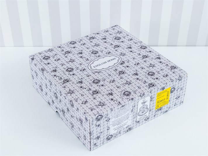 Magie neagră  Bonetă China Două Niveluri Suprapuse Etajeră 20x26 cm Antracit