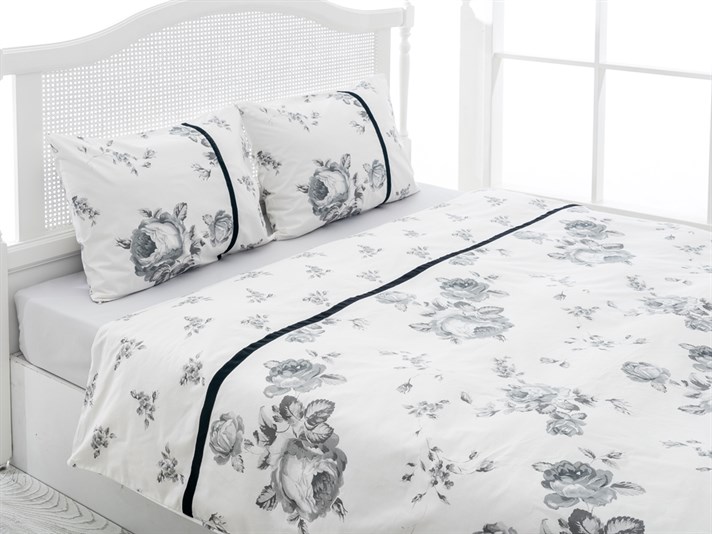 Magie neagră Cu Bumbac Double Set Lenjerie De Pat 200x220 cm Negru