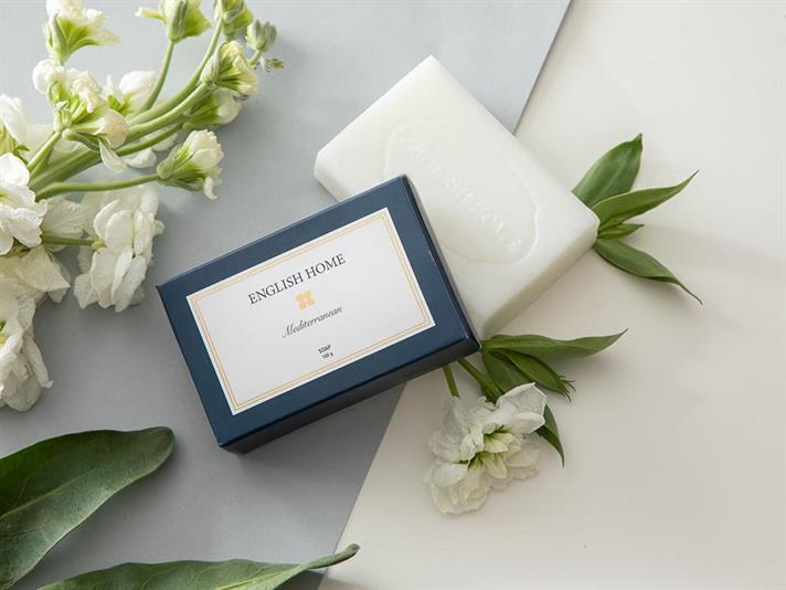 MAREA MEDITERANĂ  SĂPUN SOLID 100 GR ALBASTRU INCHIS