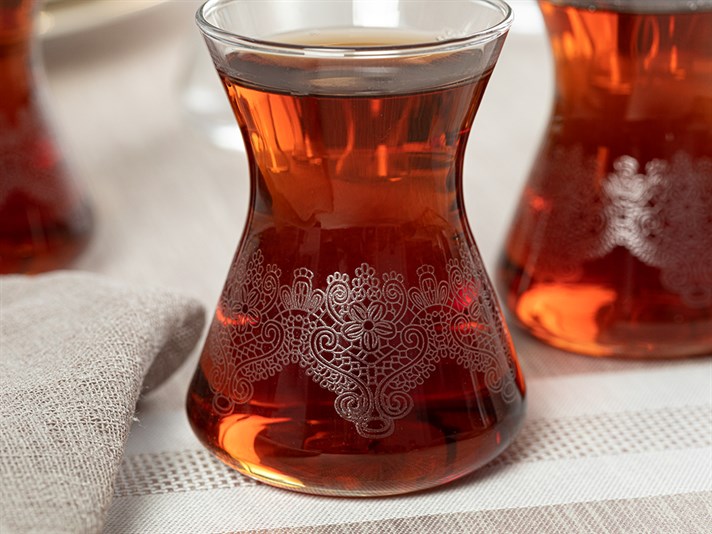 Marella Glass 6 Set Tea Glass 125 ml Transparent