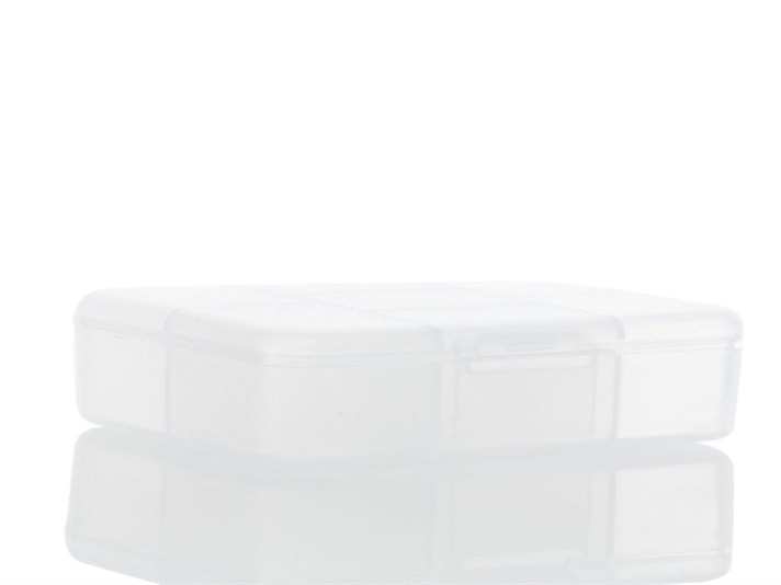 margaretă Cutie De Medicamente 7x10 cm Transparent