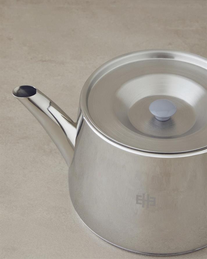 margaretă Oțel Ceainic Silver