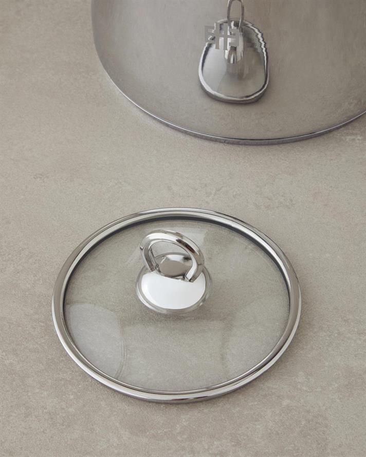 margaretă Oțel Ceainic Silver