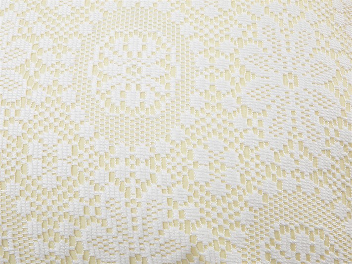 margaretă  Cu dantela Double Person  SET CUVERTURĂ DE PA 240x260 cm Yellow.