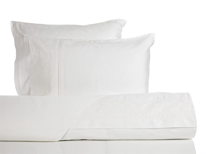 margarete  Satin bumbac Double Person  SET LENJERIE DE PAT 200x220 cm White