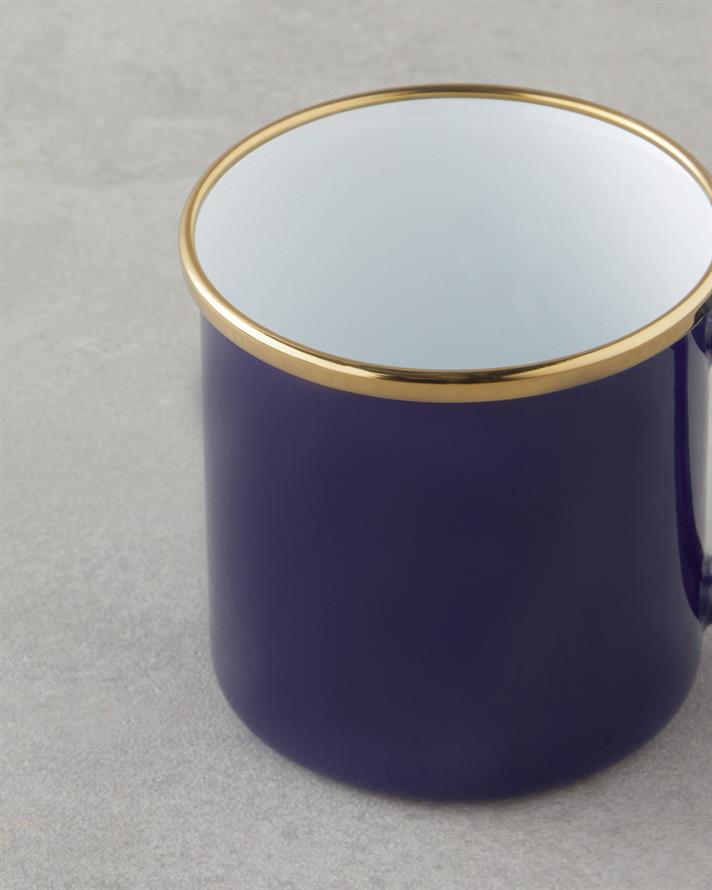 Marina Email Cană 350 ml Albastru