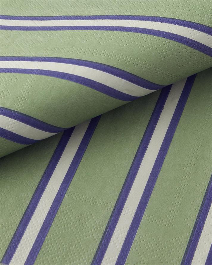 Marine Line Hârtie Cu 20 Piese Șervețele De Hârtie 33x33 cm Verde