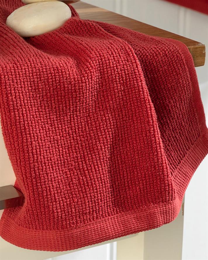 Maris Cottony Hand Towel 30x40 cm Brick Red