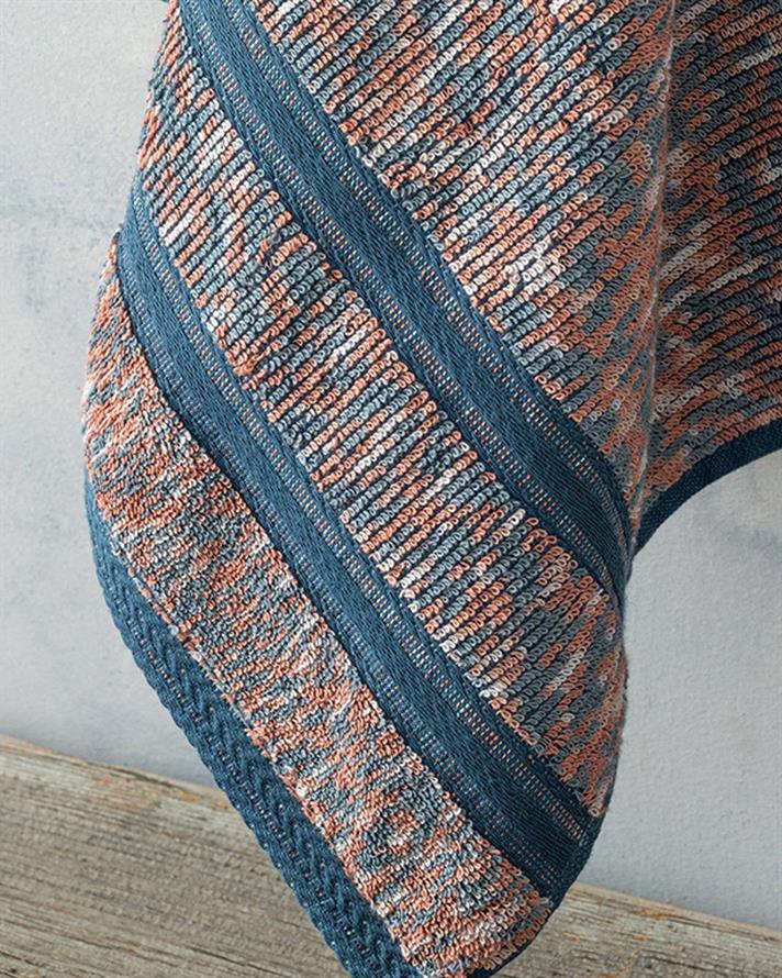 Marlyn Prosop De Față Degradare, Bumbac, 50*70 Cm, Mentă - Roz Deschis