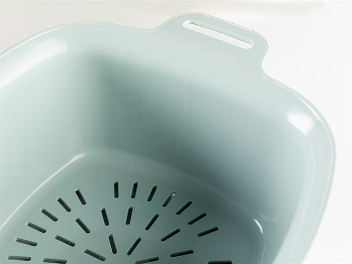 Marsha Plastic 2 Set Strainer 4 Lt Blue