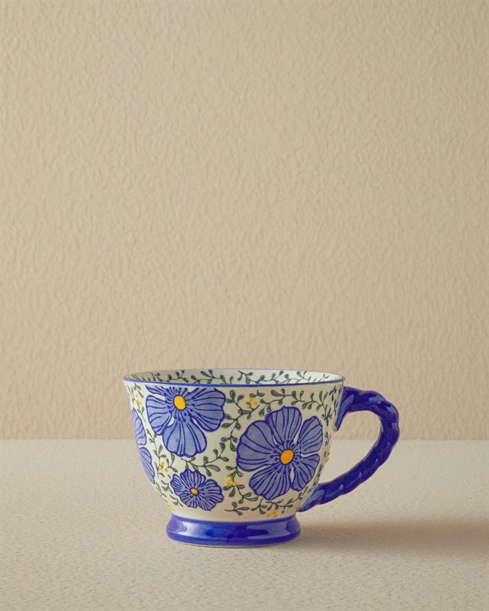 Marsha Ceramică Cană 400 ml Bleumarin