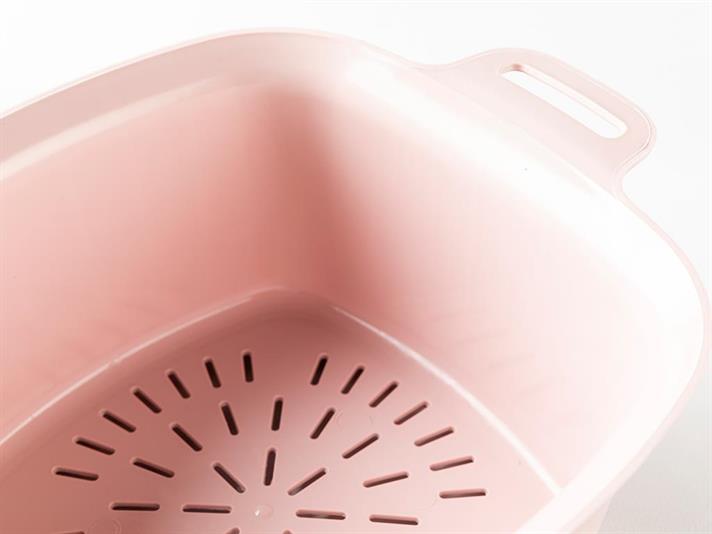Marsha Plastic 2 Set Strainer 4 Lt Pink