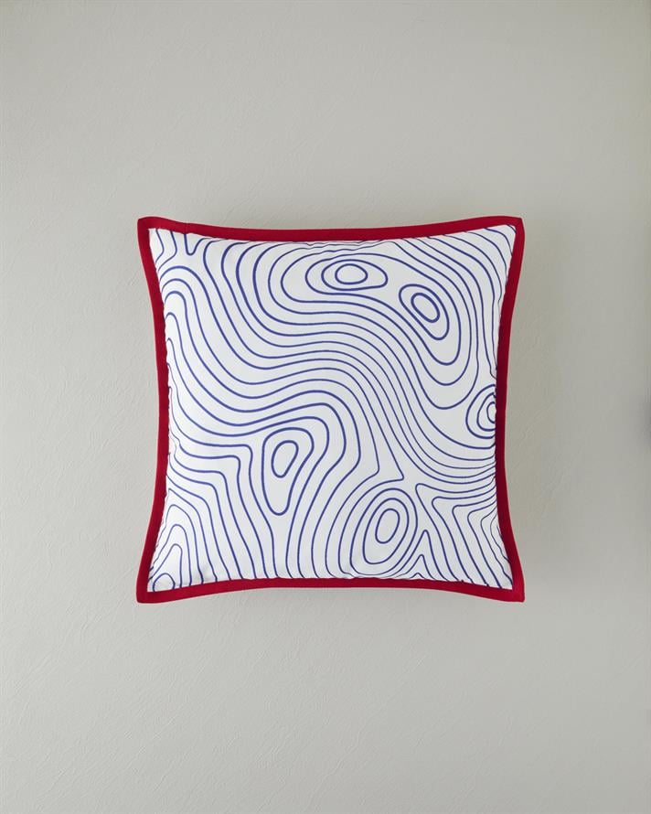 Martina Husă Pernuță 45x45 cm Roșu