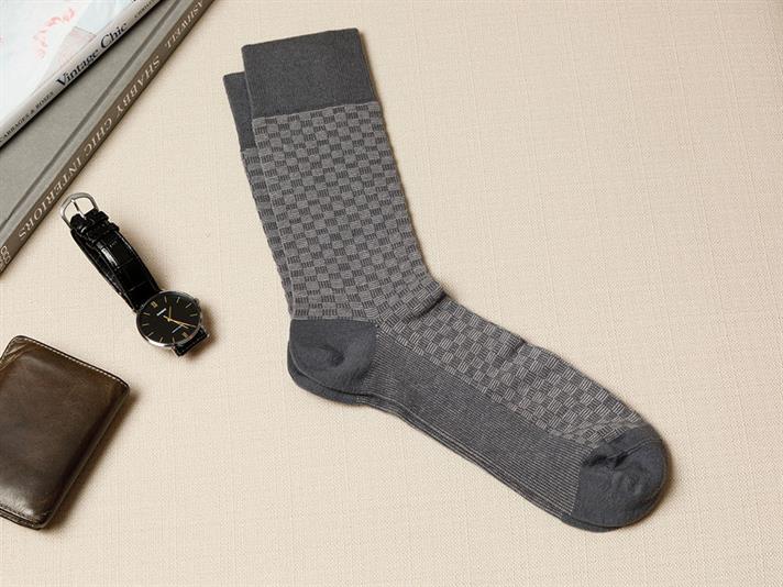 Matris Cotton Single Men Socks Standart Anthracite