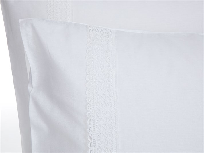 Mayra  În fagure Set 2  FAȚĂ DE PERNĂ 50x70 cm White