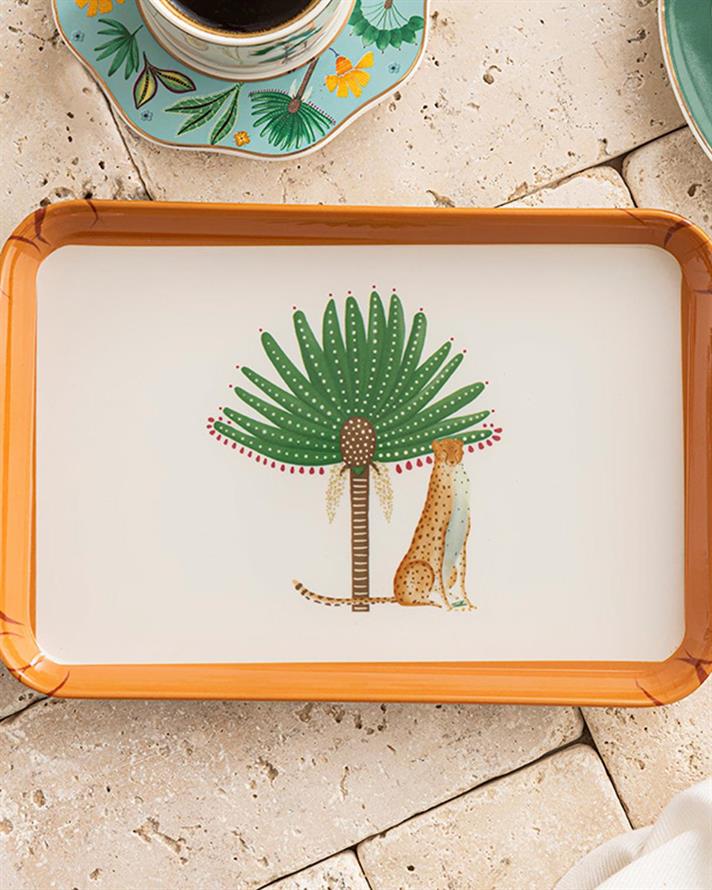 Melamine Tray 23x14 cm Yellow