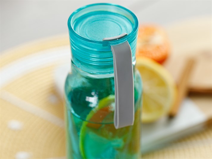 Meris Glass Bottle 400 ml Blue