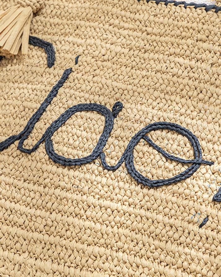 Merisa Geantă Damă, Rafie, 45*35 Cm, Natural