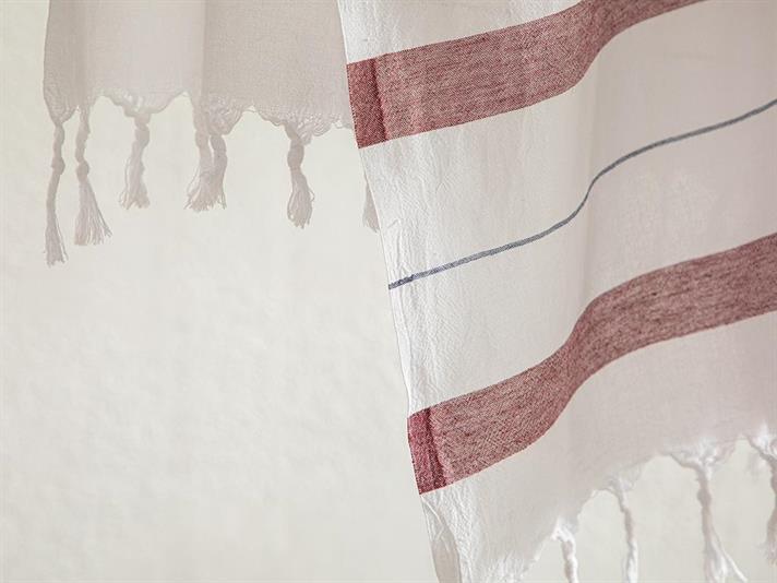 Merisa Prosop De Plajă Cu Dungi, Bumbac, 90*150 Cm, Bej Auriu