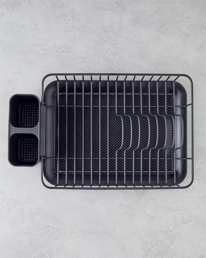Dolores Metal Suport Pentru Vase 42x28 cm Negru