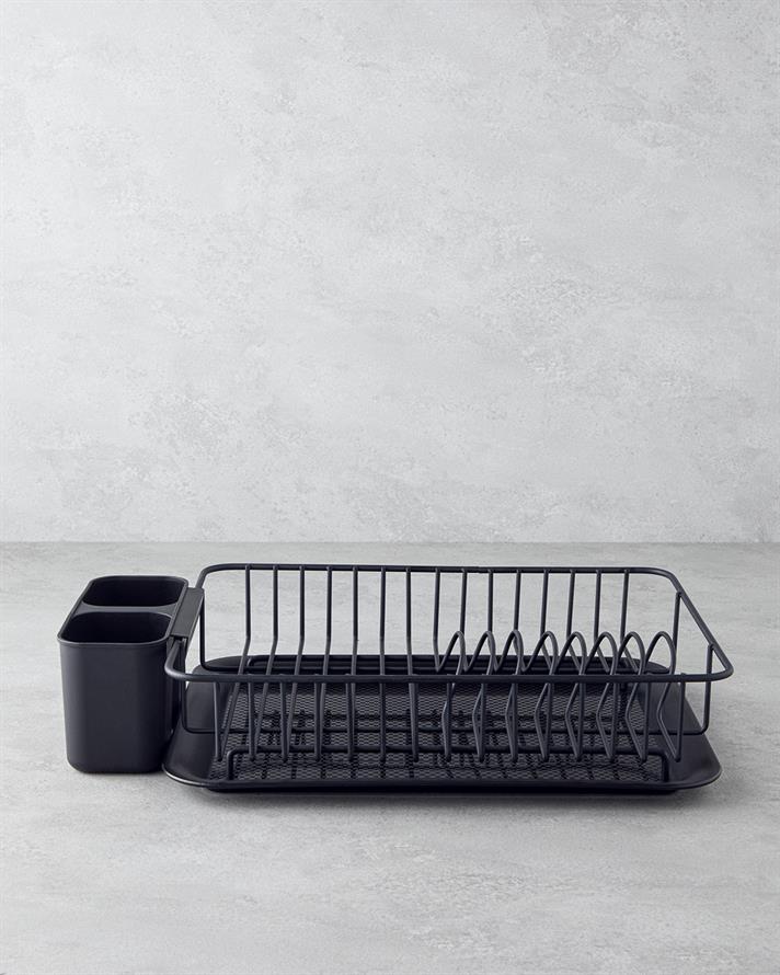Dolores Metal Suport Pentru Vase 42x28 cm Negru