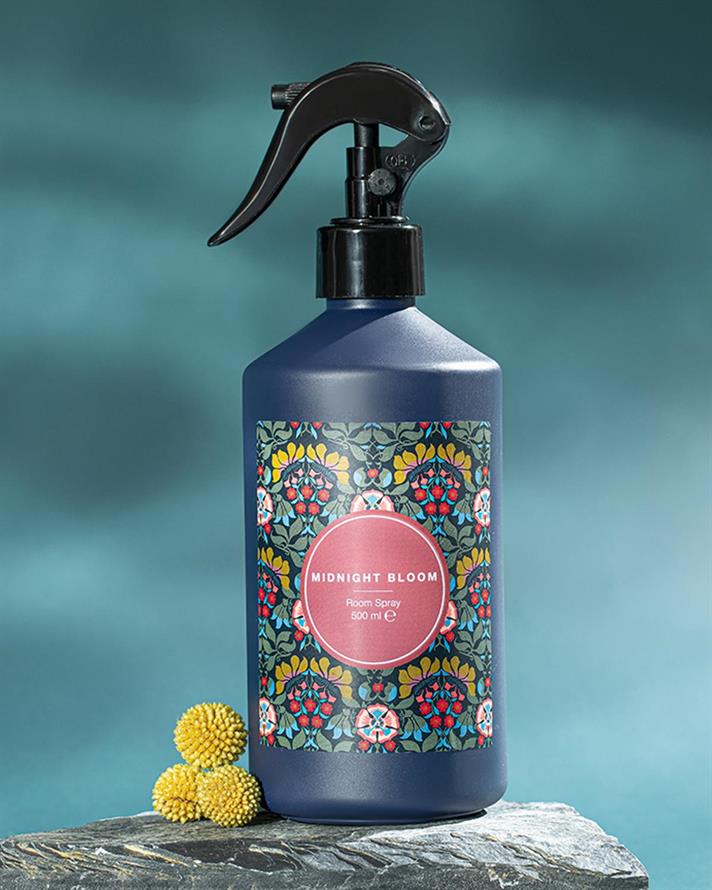 Midnight Bloom Spray De Cameră , 500 Ml, Natural - Burgundia