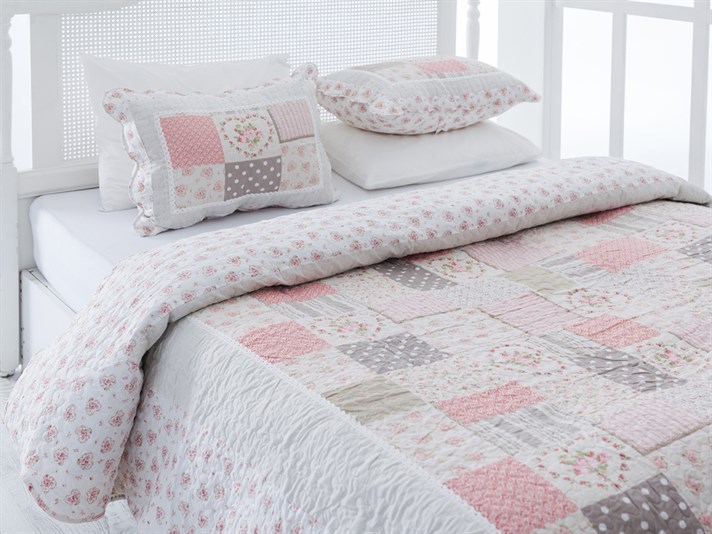 milă  Microfibră Pentru o persoana  SET CUVERTURĂ DE PAT 160x240 cm Roz