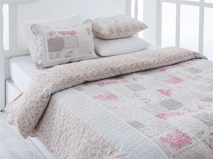 Mindy  Microfibră Pentru o persoana  SET CUVERTURĂ DE PAT 160x240 cm Roz
