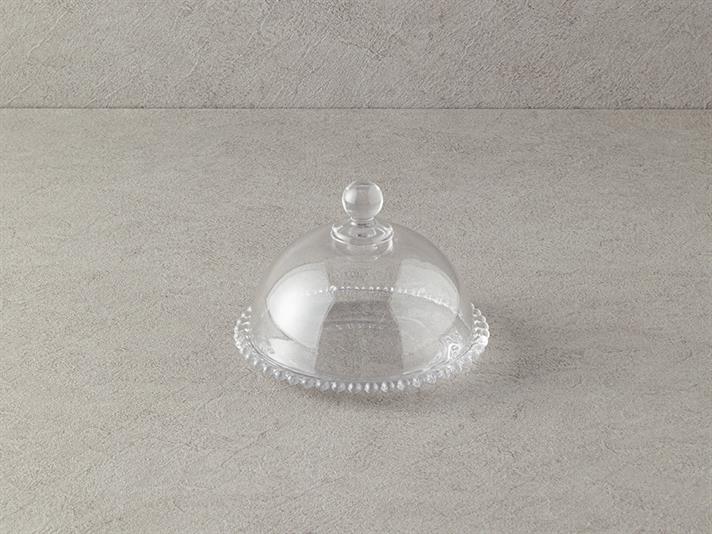 Miny Glass Covered Presenter 19 cm Transparent