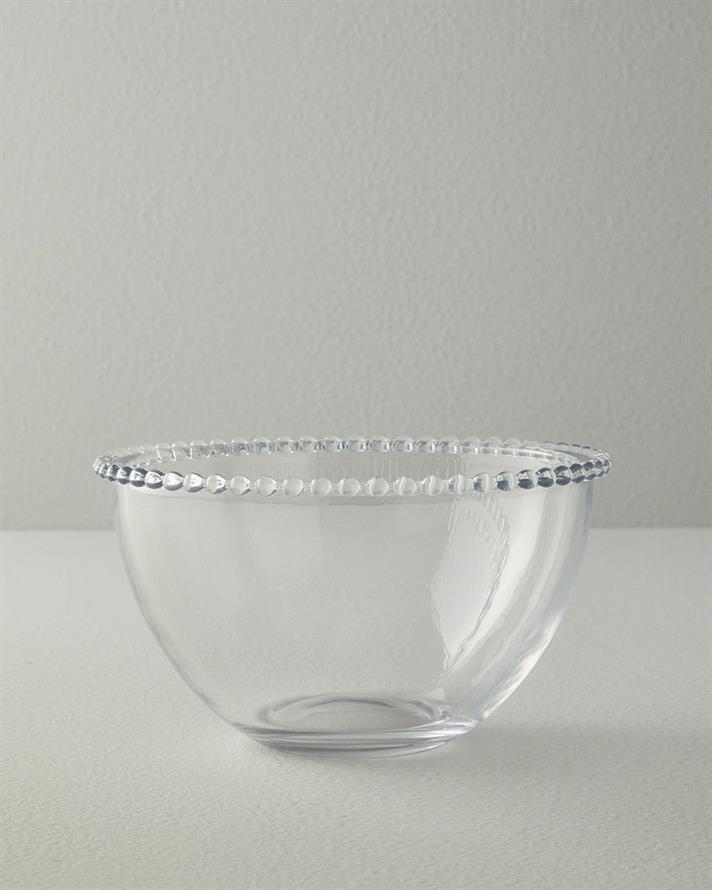 Bol, Miny, sticla, 21 cm, transparent