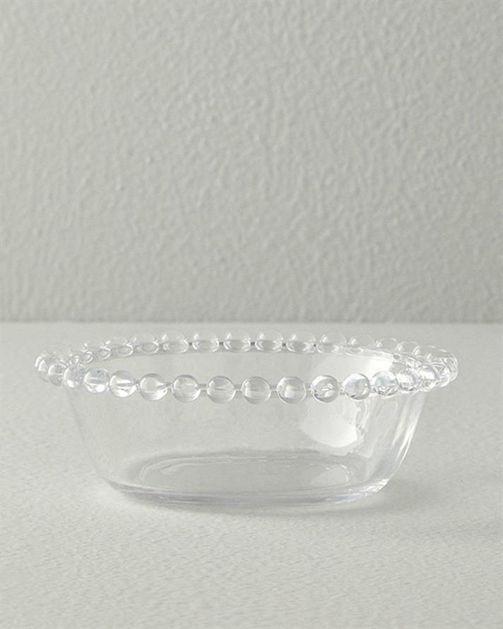 Miny Glass Covered Appetizers Transparent