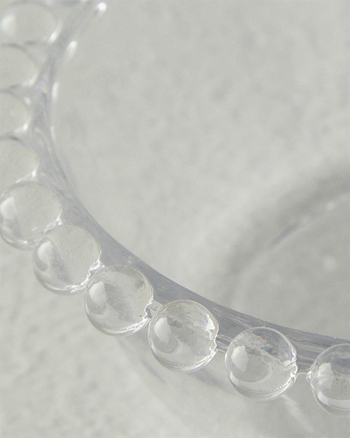 Miny Glass Covered Appetizers Transparent