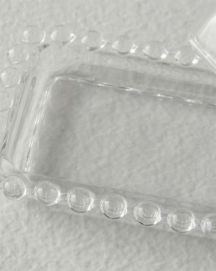 Miny Glass Covered Appetizers Transparent