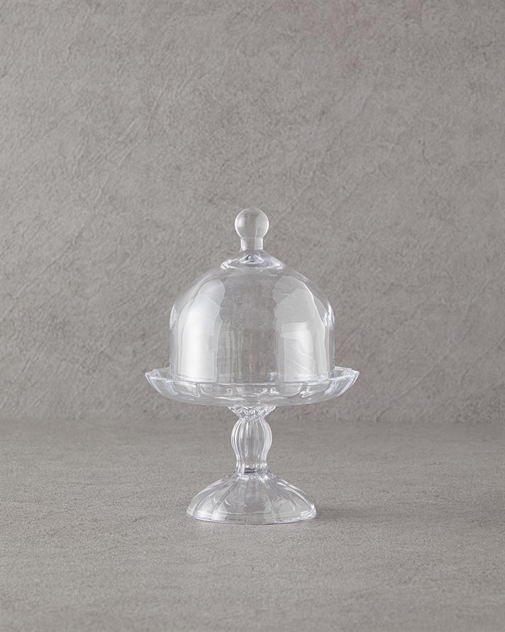 Miny Glass With Feet Presenter 11 cm Transparent